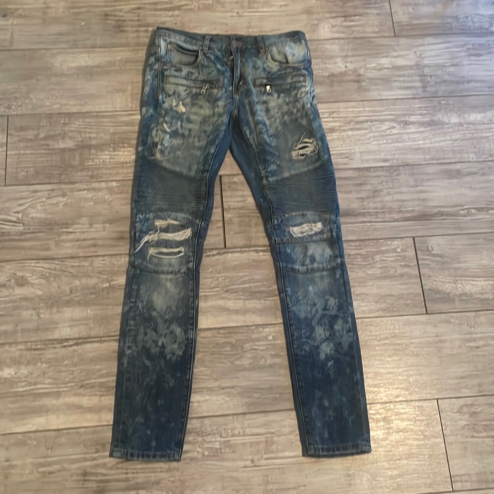 Slightly worn